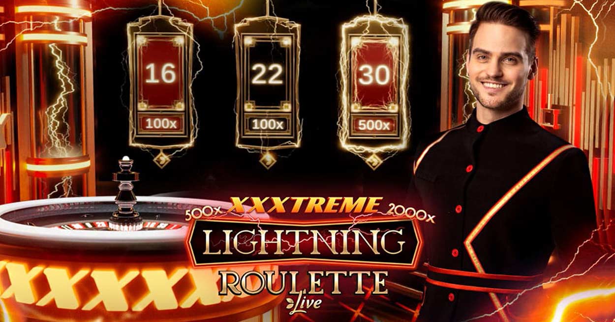 XXXtreme Lightning Roulette by Evolution Gaming