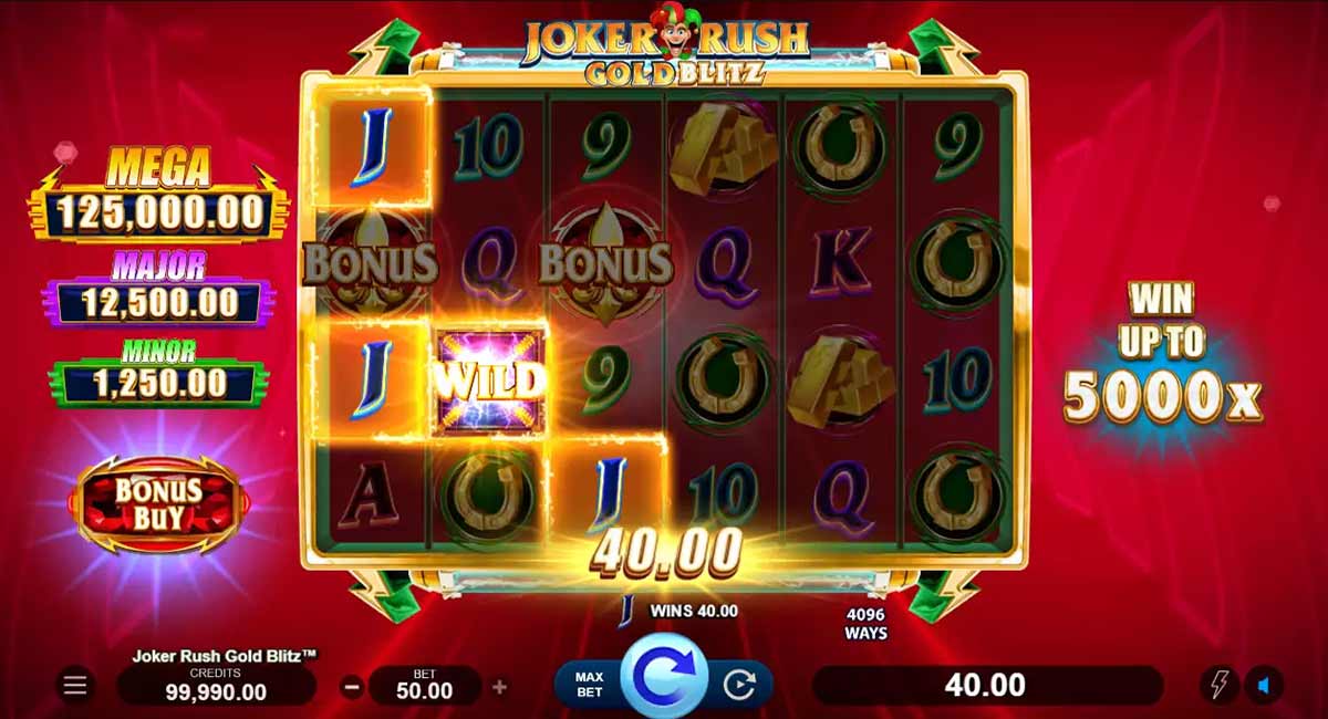 Joker Rush Gold Blitz slot