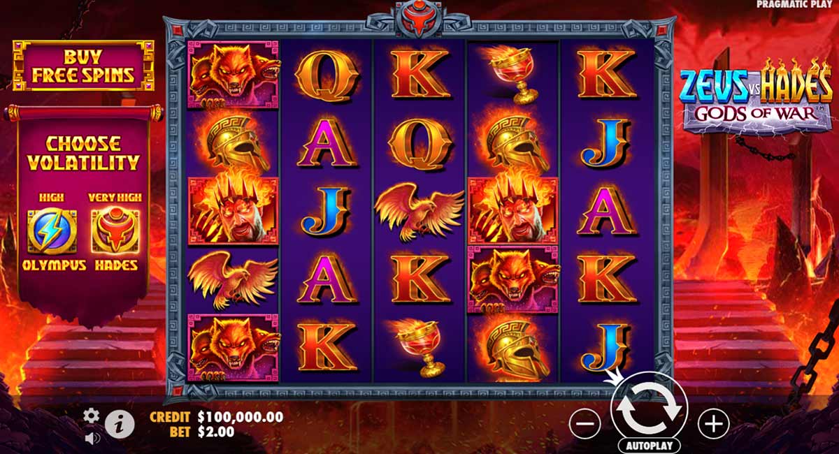 Zeus VS Hades - Gods of War slot