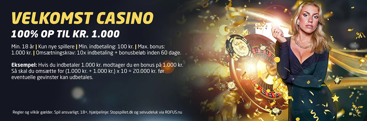 JackpotBET Casino velkomstbonus