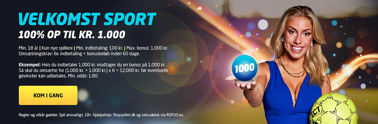 JackpotBET Sports velkomstbonus